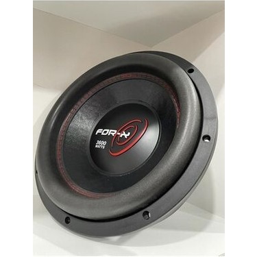 For-x For-x X-12PRO 30 cm 1200 RMS Subwoofer Oto Hoparlör 3600W Güç Kırmızı — 3. ürün görseli