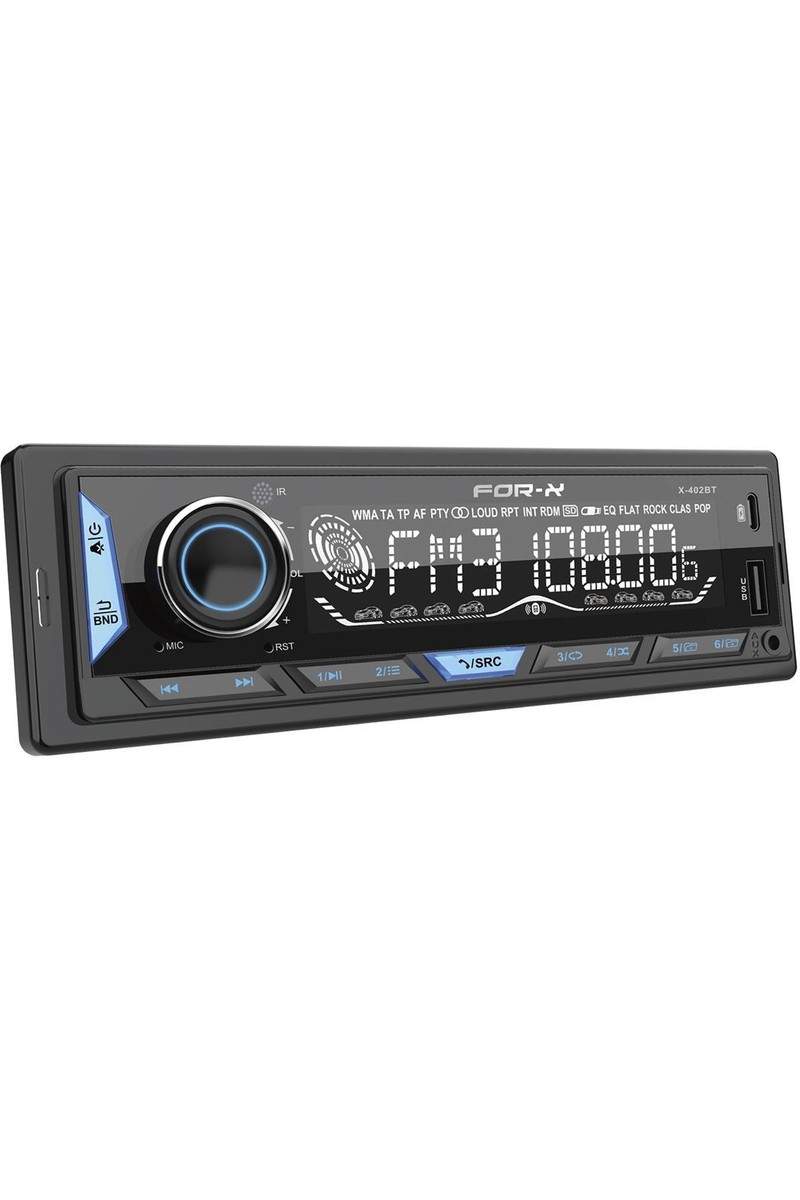 For-x X-402BT Oto Teyp Bluetooth Bağlantılı MP3 Çalar 2025 Yılı Yeni Ürün