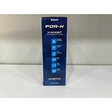 For-x FOR-X X-606BT Oto Teyp Bluetooth, AUX ve USB Bağlantı Özellikleri ile MP3 Medya — 4. ürün görseli
