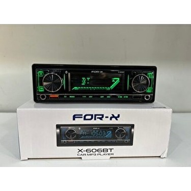 For-x FOR-X X-606BT Oto Teyp Bluetooth, AUX ve USB Bağlantı Özellikleri ile MP3 Medya — 6. ürün görseli