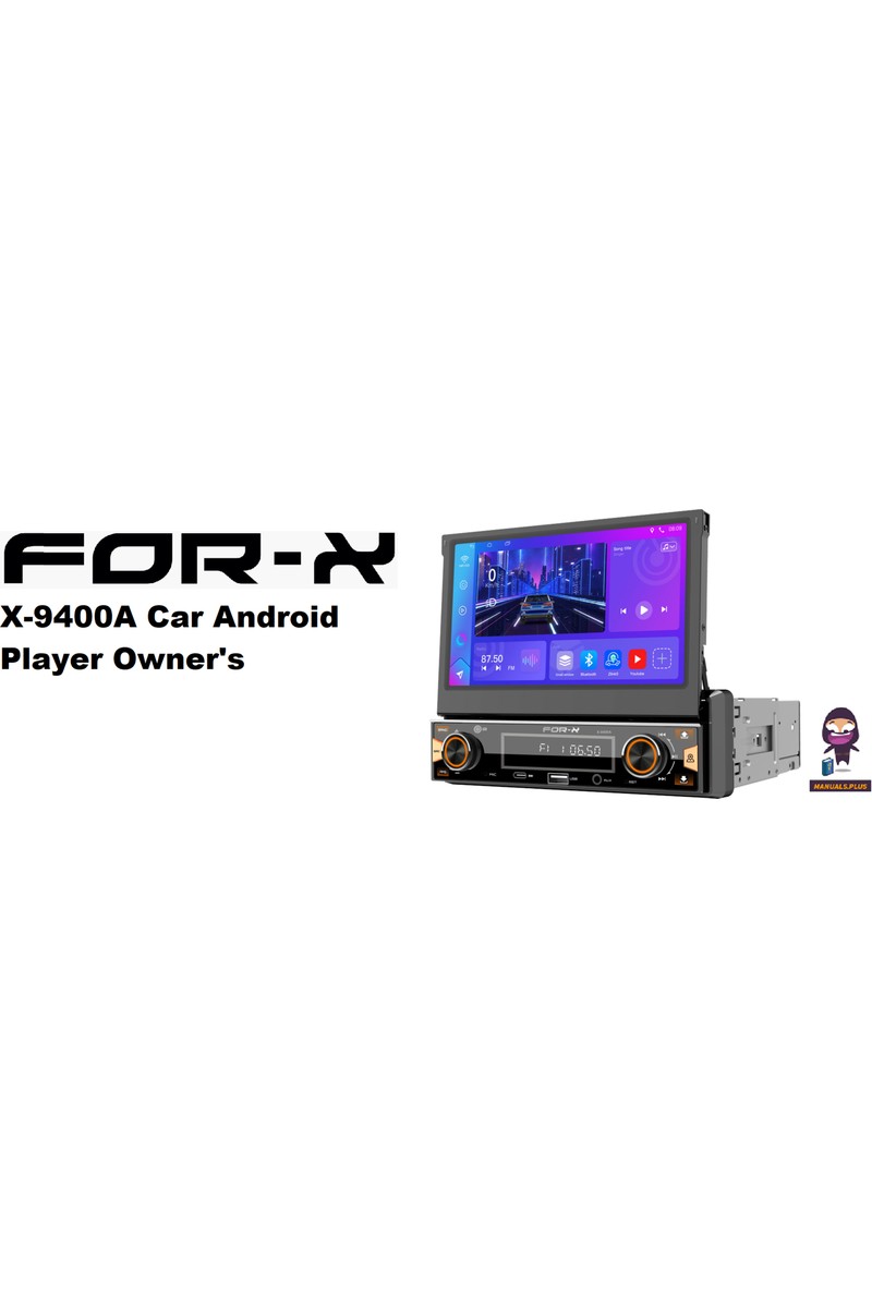 For-x For-X X-9400A V3 Yeni Serii 7 Inc 2RAM-32HAFIZA Android Indash Bt USB Aux Oto — 4. ürün görseli