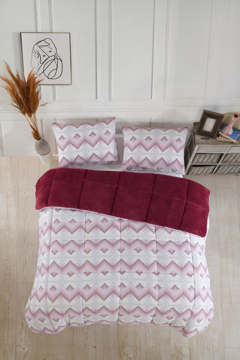 Formeya Formeya Tek Kişilik Lüx Wellsoft Yorgan Çift Taraflı Yastık Kılıflı 155x215 cm Yorgan — 3. ürün görseli