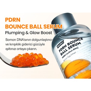 Frankly Frankly Pdrn Bounce Ball Serum 30 ml Tüm Cilt Tipleri İçin Yaşlanma Karşıtı Somon DNA İçeren — 2. ürün görseli