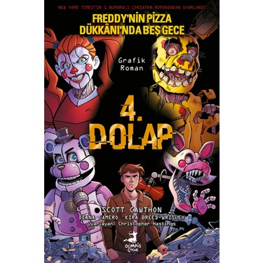 Olimpos Yayınları Freddy'nin Pizza Dükkanı'nda Beş Gece: 4. Dolap Çizgi Roman - Diana fiyatı ve görseli
