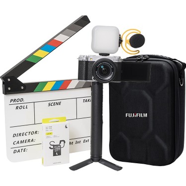 Fujifilm Fujifilm Vlogger X-M5 Gümüş Fotoğraf Makinesi 25.1-30 MP Çözünürlük ve XC15-45mm Lens fiyatı ve görseli