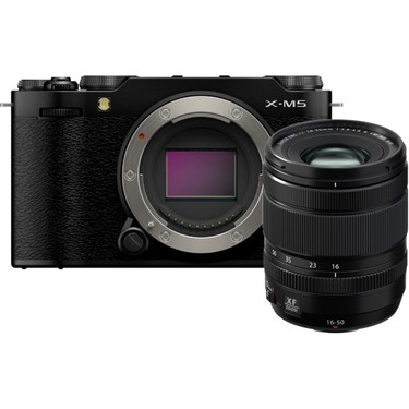 Fujifilm Fujifilm X-M5 Siyah + XF16-50mm Kit Fotoğraf fiyatı ve görseli