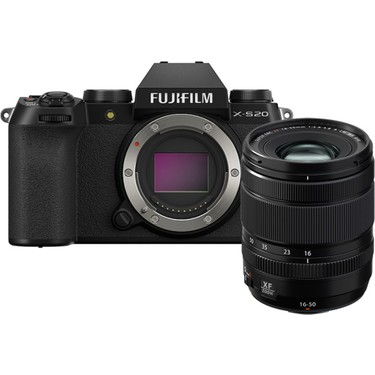 Fujifilm Fujifilm X-S20 Siyah + XF16-50mm Kit fotoğraf fiyatı ve görseli