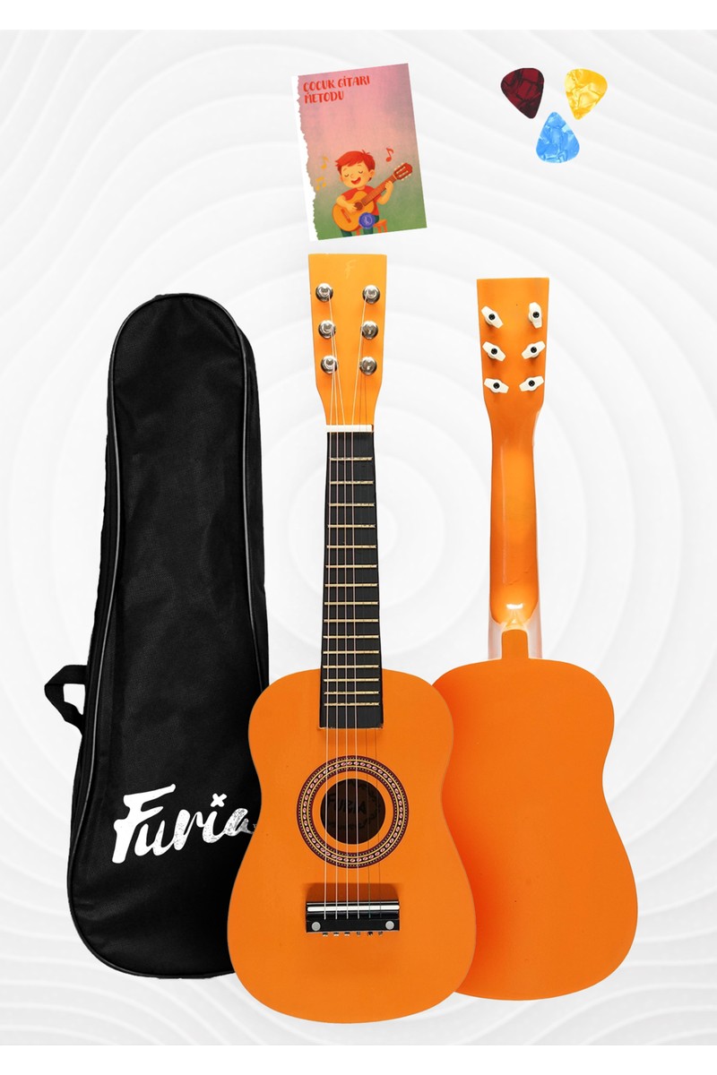 Furia FR-23OR 6 Telli Çocuk Gitarı - Turuncu