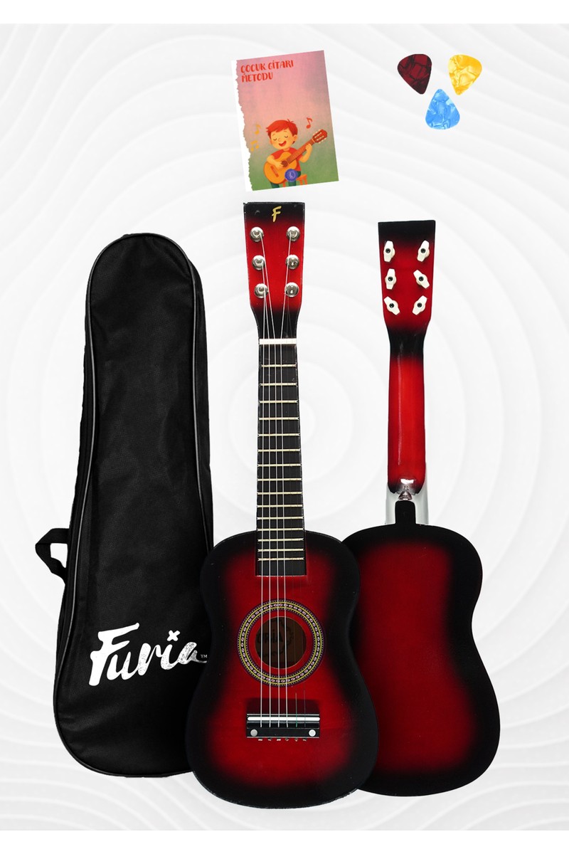 Furia FR-23RDS 6 Telli Çocuk Gitarı - Bordo