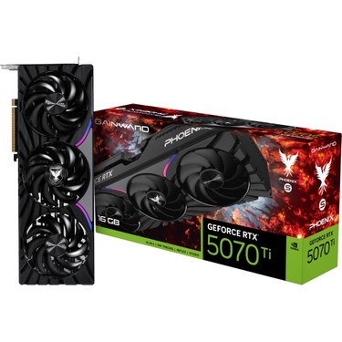 Gainward Gaınward RTX5070 Ti Phoenıx-S 16GB Gddr7 256BIT Gaming (Oyuncu) Ekran fiyatı ve görseli