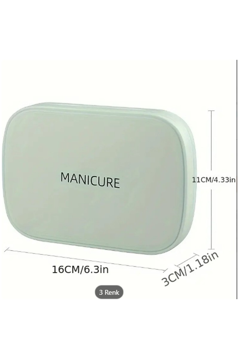 Gaman Gaman Gaman-7 Profesyonel 18'li Manikür&pedikür Yüz Bakım Seti & Manicure Set & Su Yeşili Renk — 2. ürün görseli