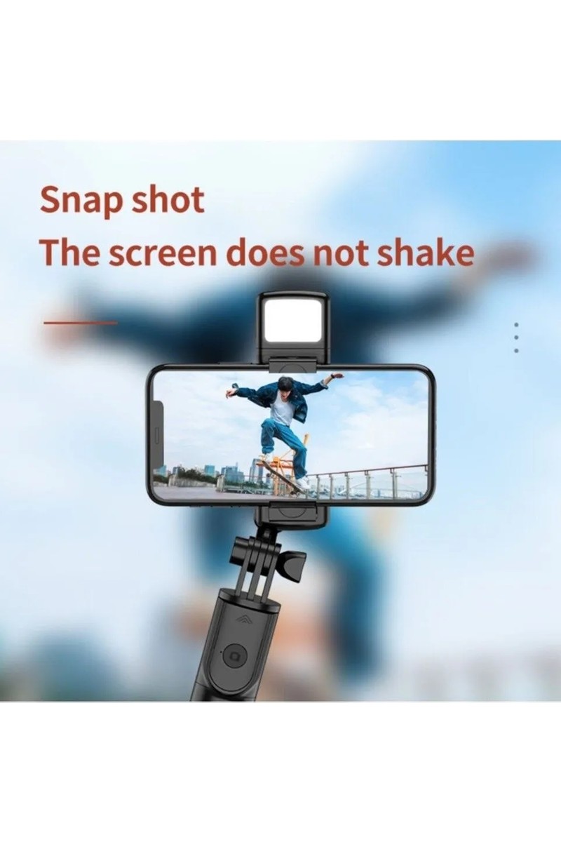 Gaman Gaman K8 2in1 Yüksekliği Ayarlanabilir Masa Üstü Tripod- Uzaktan Kumandalı Selfie Çubuğu — 3. ürün görseli