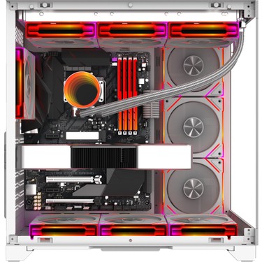 Gameline Gameline Grand Premium 7x ARGB Fan Kumandalı USB 3.0 Gaming Bilgisayar Kasası — 4. ürün görseli