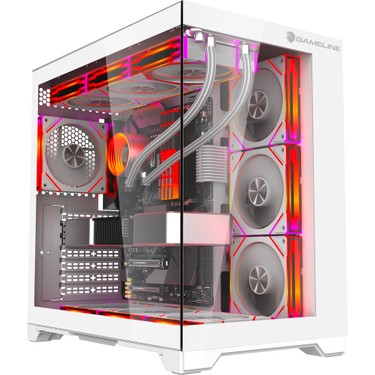 Gameline Gameline Grand Premium 7x ARGB Fan Kumandalı USB 3.0 Gaming Bilgisayar Kasası — 5. ürün görseli