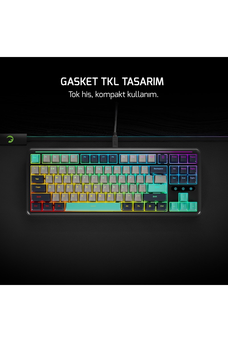 Gamepower Gamepower Zoom Rgb Kablolu Mekanik Gaming Siyah Klavye — 2. ürün görseli