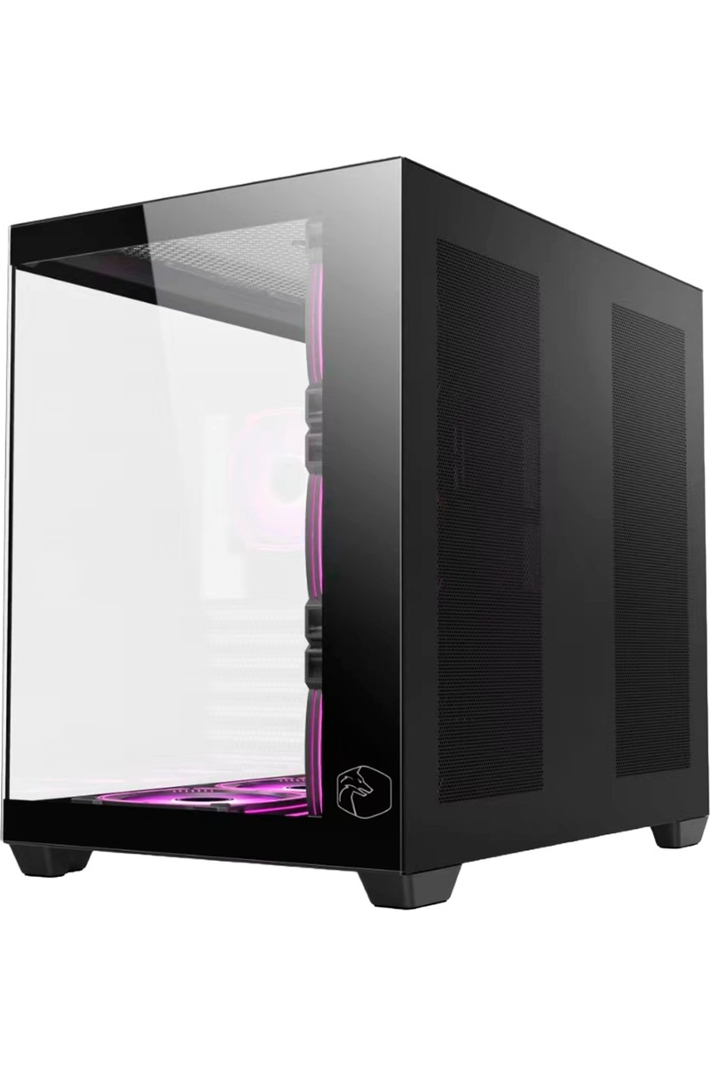 Gametech Gametech Prime V2 Kumandalı (7 x 120 Mm) ARGB Fanlı Özel vidasız Paneller Gaming Boş Bilgisayar Kasası — 2. ürün görseli