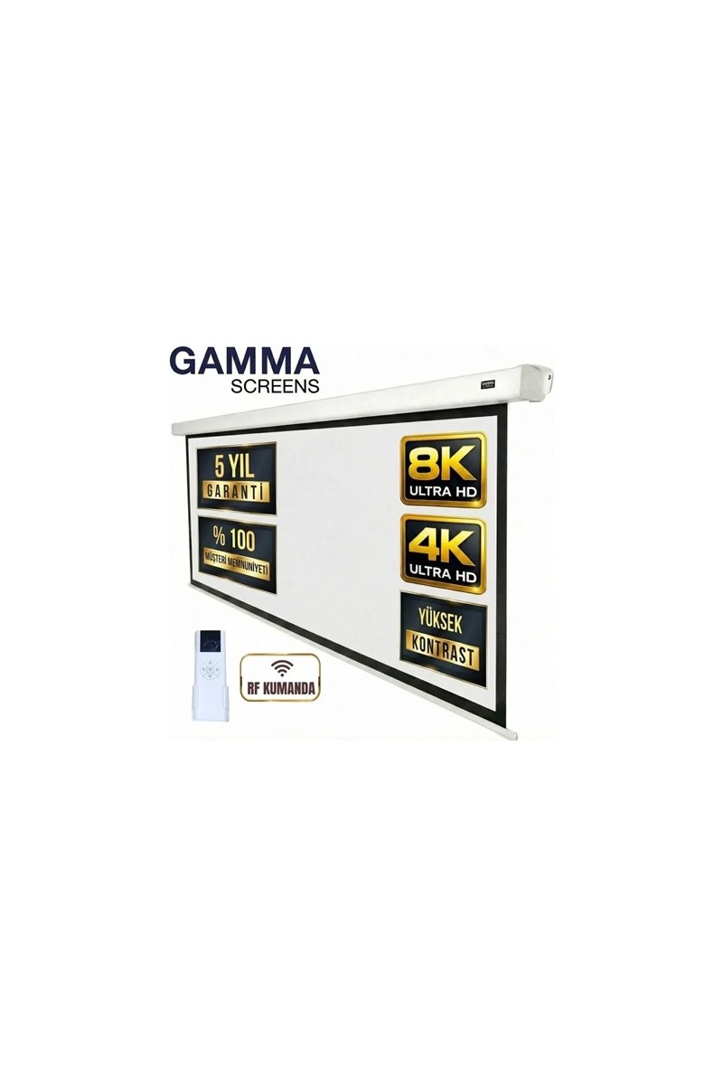 Gamma Gamma Screens 240x200 Motorlu Projeksiyon Perdesi — 3. ürün görseli