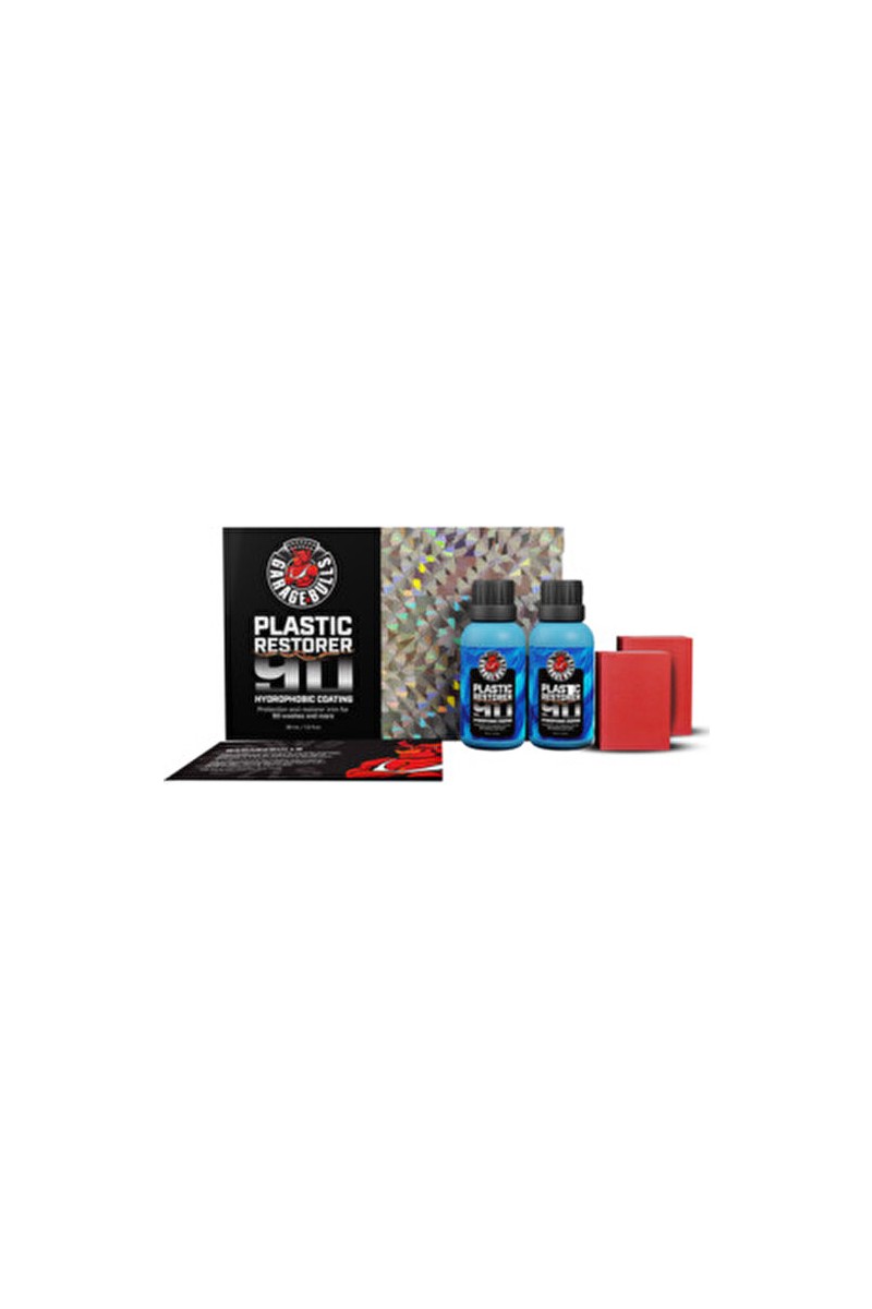 Garage Bulls 2'li Paket Plastik Yenileyici ve Onarıcı Seramik Kaplama 80ML Tüm Araç Modelleri İçin