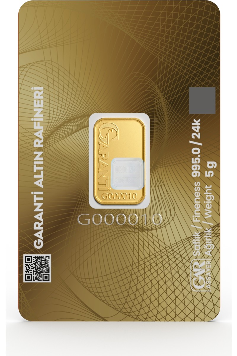 Garanti Garanti Gold 24 Ayar 5 gr Gram Külçe Altın — 2. ürün görseli
