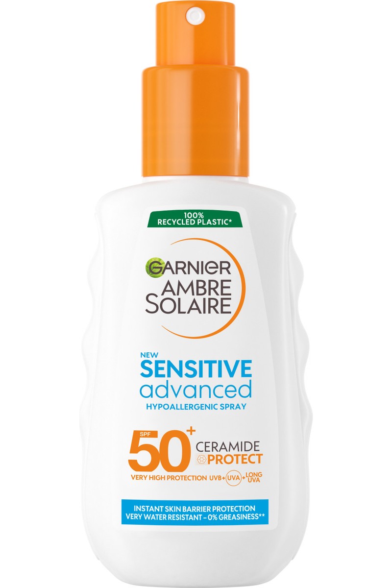 Garnier Garnier Ambre Solaire Sensitive Advanced Hipoalerjenik Güneş Koruyucu Sprey SPF50+ 150ML — 2. ürün görseli