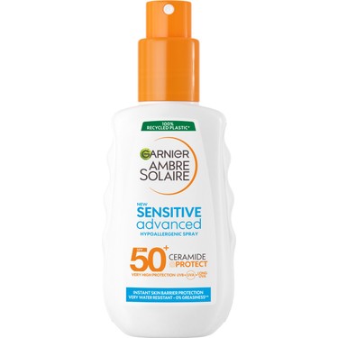 Garnier Ambre Solaire Garnier Ambre Solaire Sensitive Advanced Hipoalerjenik Güneş Koruyucu Sprey SPF50+ — 2. ürün görseli