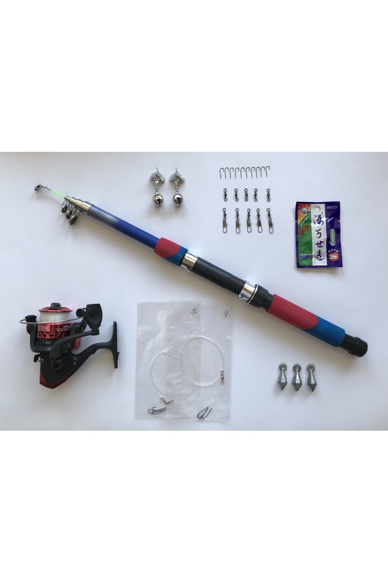 Genba Genba 30 Parça Çocuk Olta Seti 180 cm Uzunlukta Kaliteli Fiber Malzeme ile — 3. ürün görseli