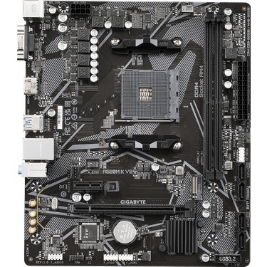 Gigabyte Gigabyte A520M-K V2 DDR4 5100MHz PCI-E Gen3 M.2 USB 3.2 VGA HDMI mATX AM4 — 2. ürün görseli