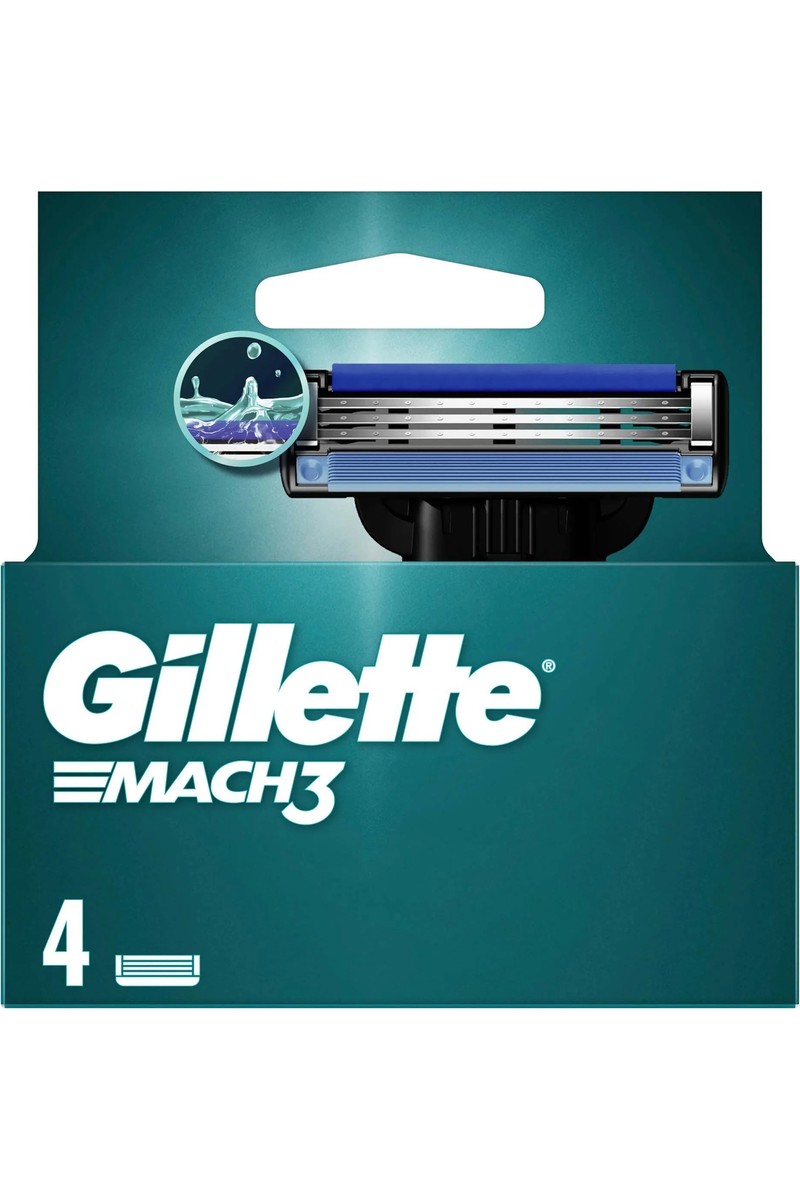 Gillette Gillette Mach3 Yedek Tıraş Bıçağı 4'lü Kadınlar İçin Hassas Tıraş Özellikleriyle Güçlü Performans — 2. ürün görseli