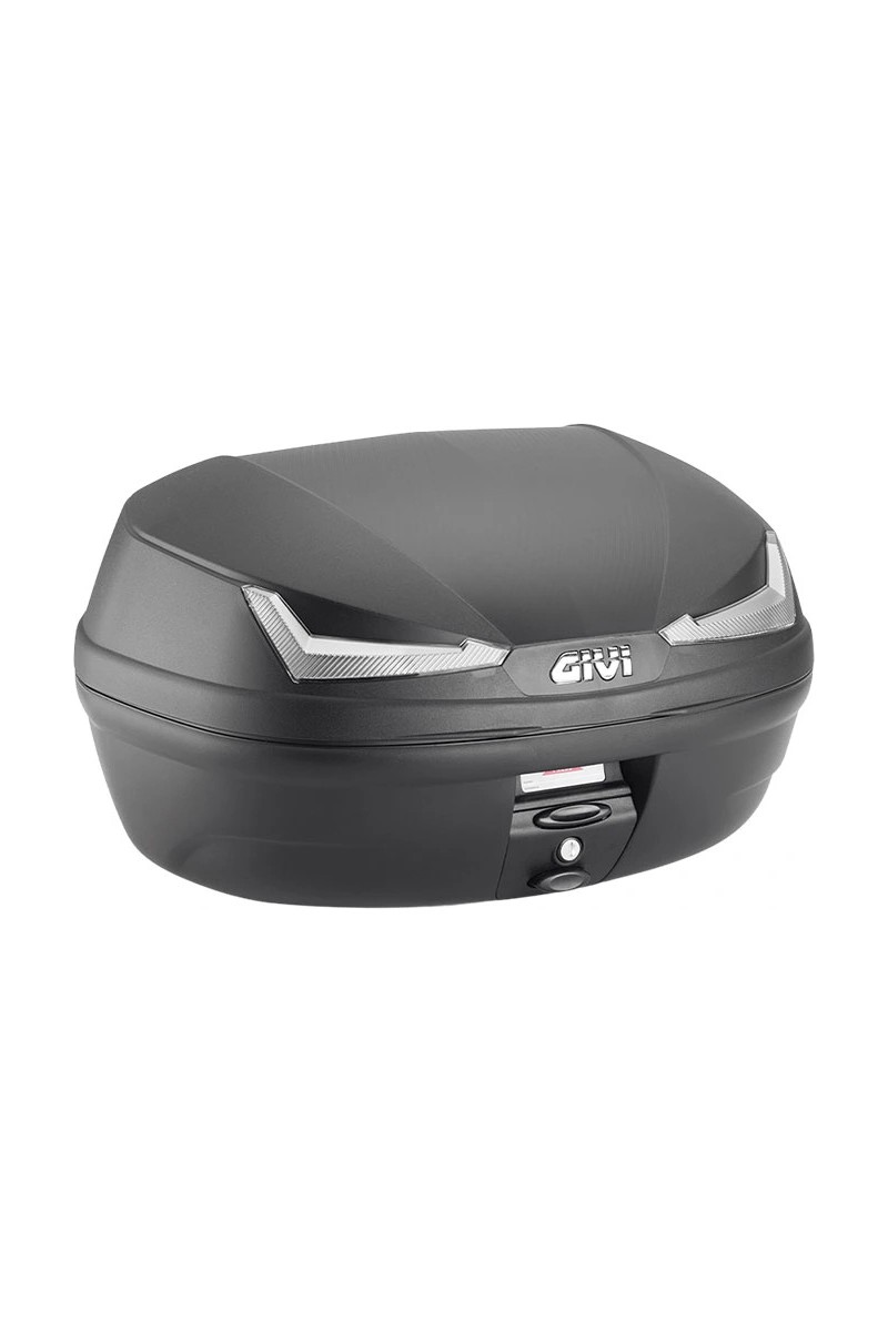 Givi E455NT Gri Motosiklet Arka Çanta 45 Litre Kapasite Su Geçirmez Tasarım ve Güvenli Kilit Sistemi