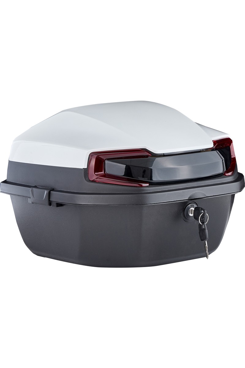 Giza Motor GİZA MOTOR 33 Litre Motosiklet Çantası Beyaz