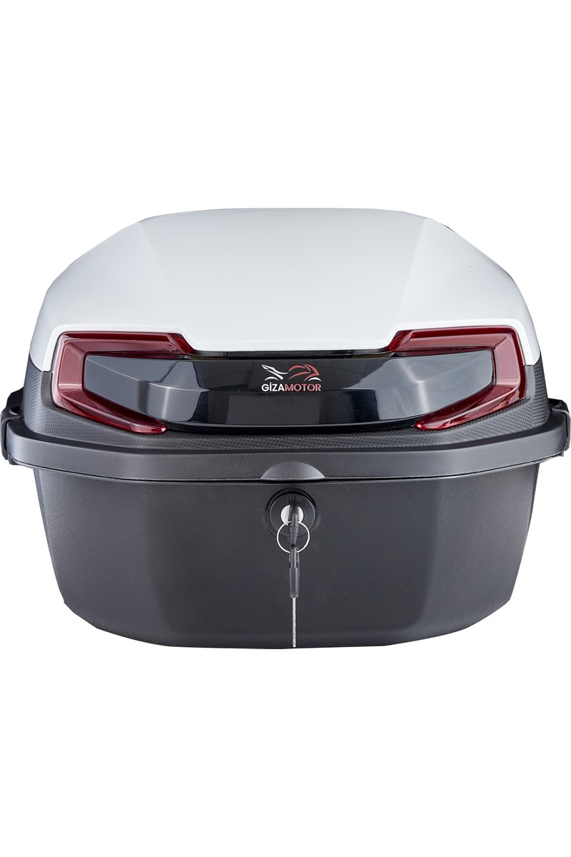 Giza Giza Motor GİZA MOTOR 33 Litre Motosiklet Çantası Beyaz — 2. ürün görseli