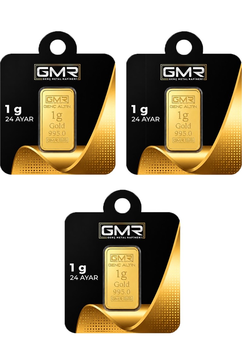 GMR 3 GRAM KÜLÇE ALTIN 24 AYAR