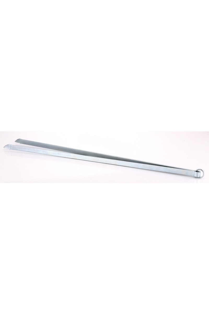 Gönen Çelik Gönen Galvaniz Kaplama Çelik Kömür ve Köz Maşası, Mangal ve Soba İçin Dayanıklı, Gri, 50 cm