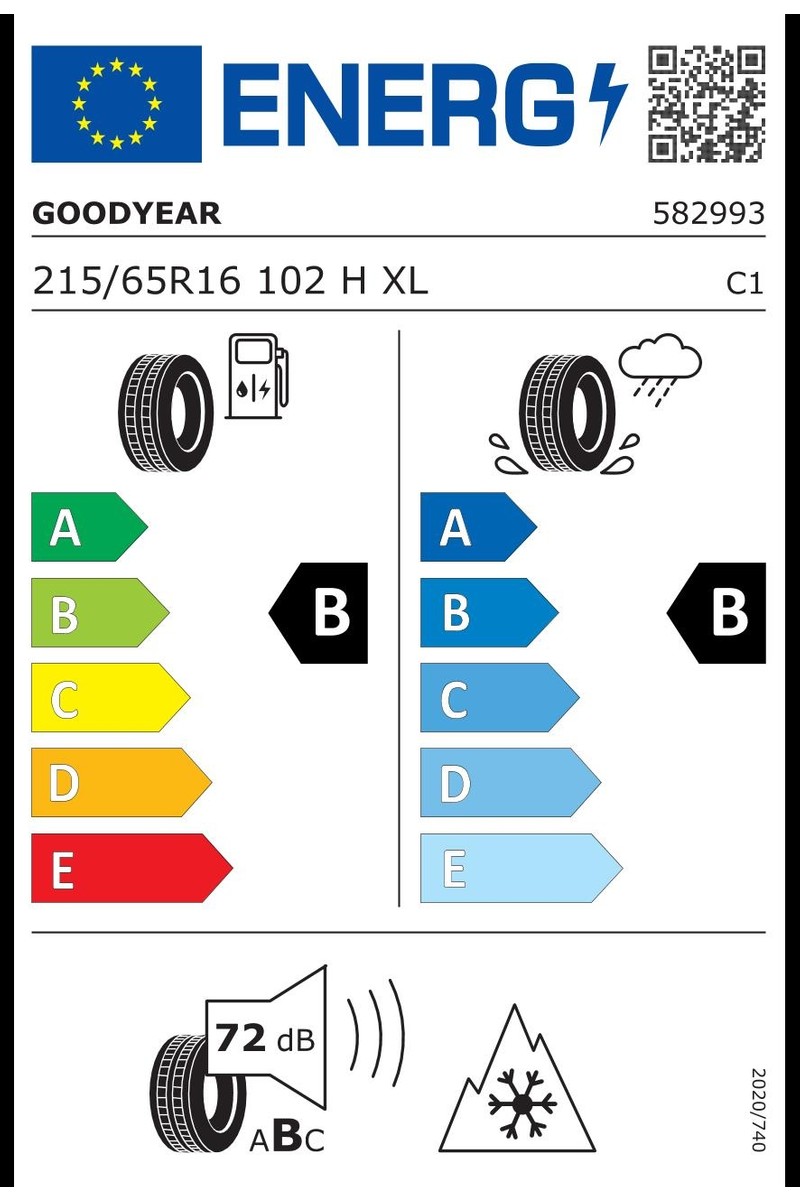 Goodyear Goodyear 215/65 R16 102H Eagle Sport 4 Seasons Xl 4 Mevsim Lastiği (Üretim Yılı:2025) — 2. ürün görseli