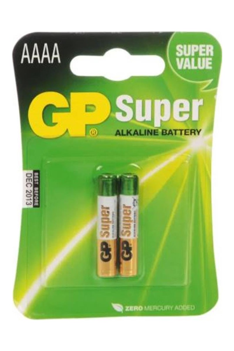 GP GP AAAA 25A Alkalin İncenin İncesi Pil 2'li Paket GP25A-U2 — 3. ürün görseli