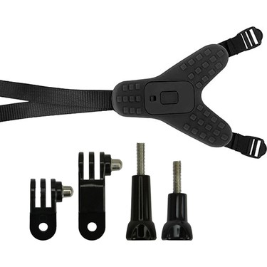 Gplus Gplus GP524 5 Parça Gopro Eken Sjcam Xiomi Aksiyon Kamera Tutuculu Jaw Mount Motor Kask Çene Tutma — 2. ürün görseli