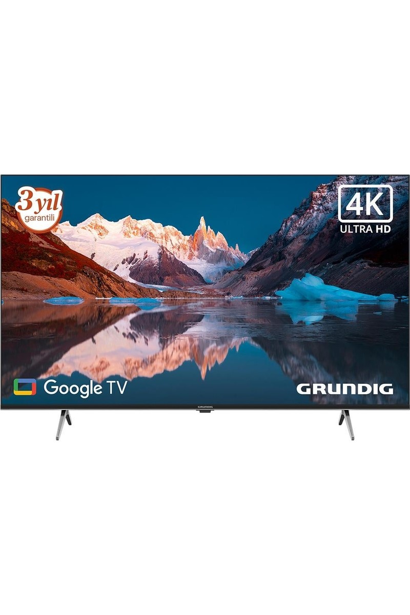 Grundig 55 GJU 8500 A 55'' 139 Ekran Uydu Alıcılı 4K Ultra HD Google Smart LED TV