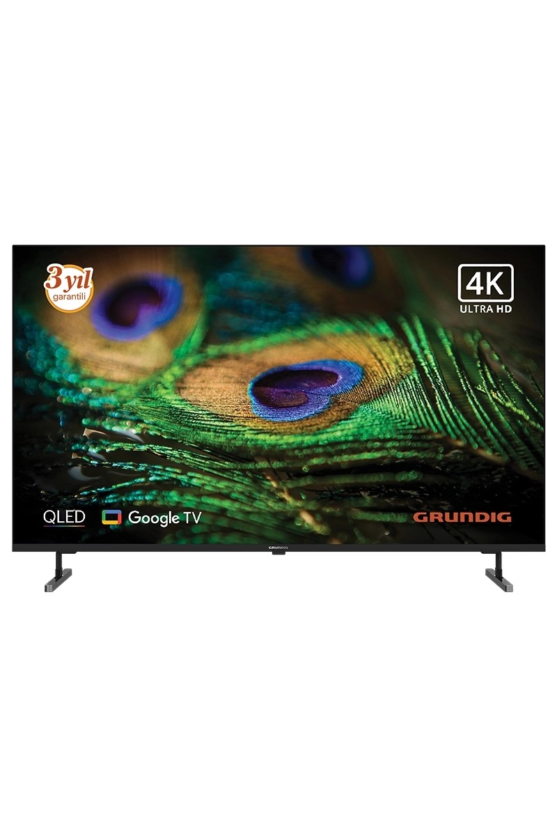 Grundig 55 Gq 750A 55" 139 Ekran 4K Ultra Hd Uydu Alıcılı Google Smart QLED Tv