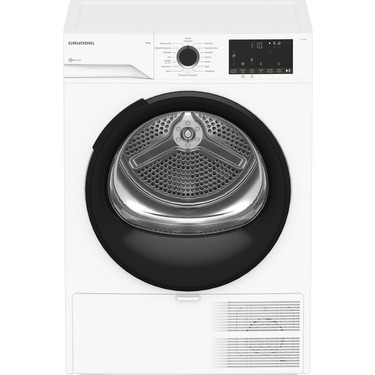 Grundig Grundig Gdh 10884 A+ 10 Kilo Çamaşır Kurutma Makinesi Isı Pompalı Enerji Sınıfı E Dijital Kontrol — 3. ürün görseli