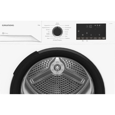 Grundig Grundig Gdh 10884 A+ 10 Kilo Çamaşır Kurutma Makinesi Isı Pompalı Enerji Sınıfı E Dijital Kontrol — 4. ürün görseli