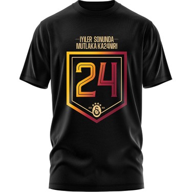 GS GS Store Galatasaray Çocuk 24 Şampiyonluk T-Shirt C241367 fiyatı ve görseli
