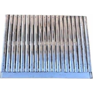 Gülsan Gülsan Mangal Barbekü Izgarası Paslanmaz Krom Oluklu 40x60 fiyatı ve görseli