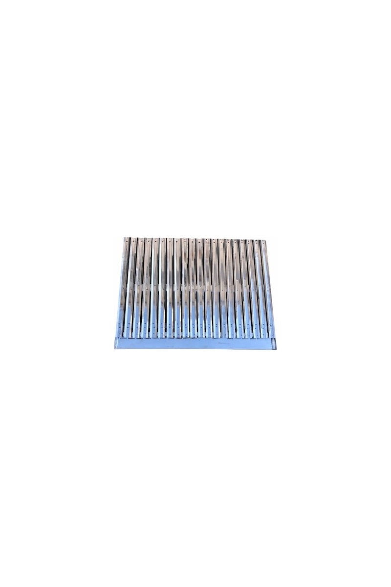 Gülsan Gülsan Mangal Barbekü Izgarası Paslanmaz Krom Oluklu 40x60 — 3. ürün görseli