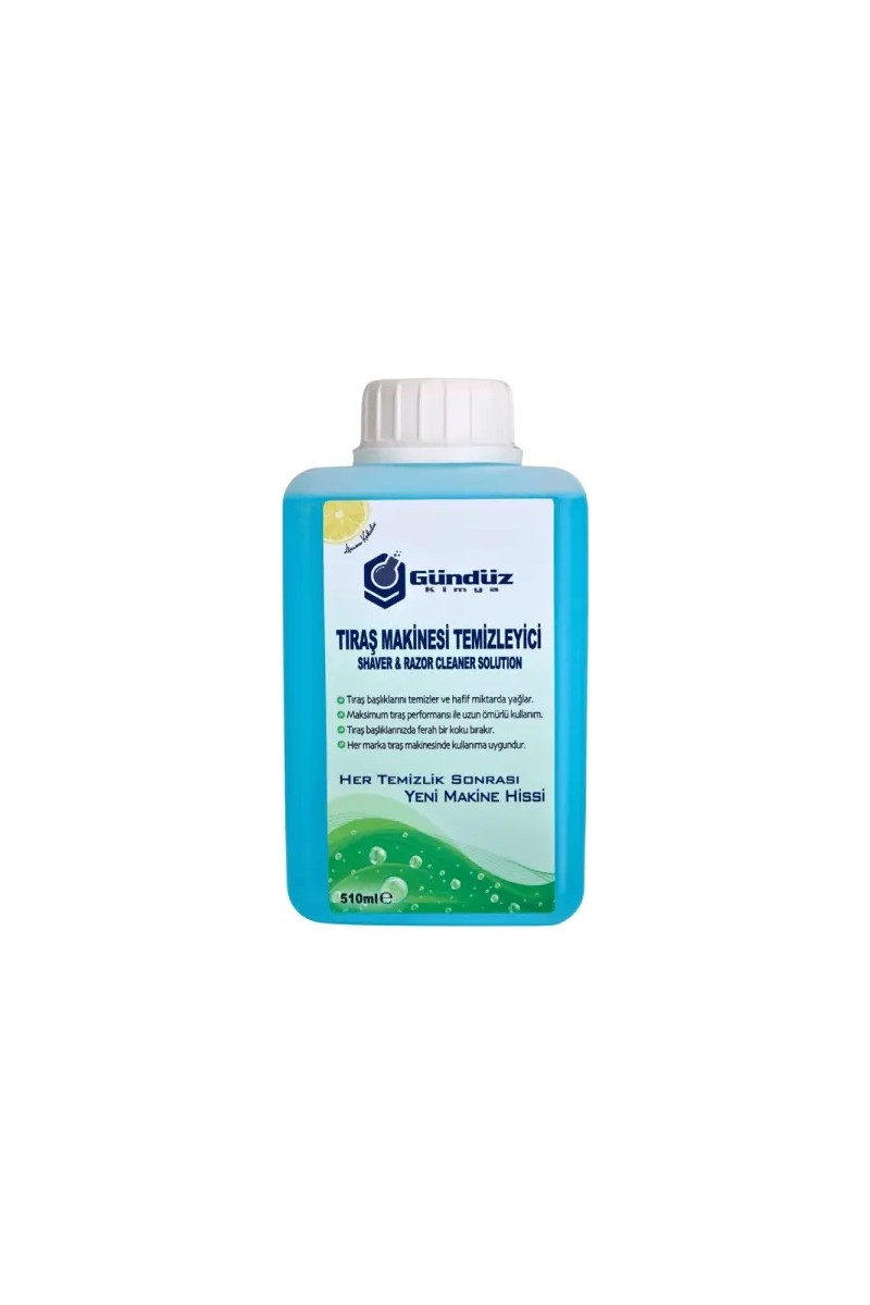 Gündüz Kimya Gündüz Kimya Tıraş Makinesi Temizleme Sıvısı 510 ml Braun Philips Panasonic Uyumlu Derinlemesine — 2. ürün görseli