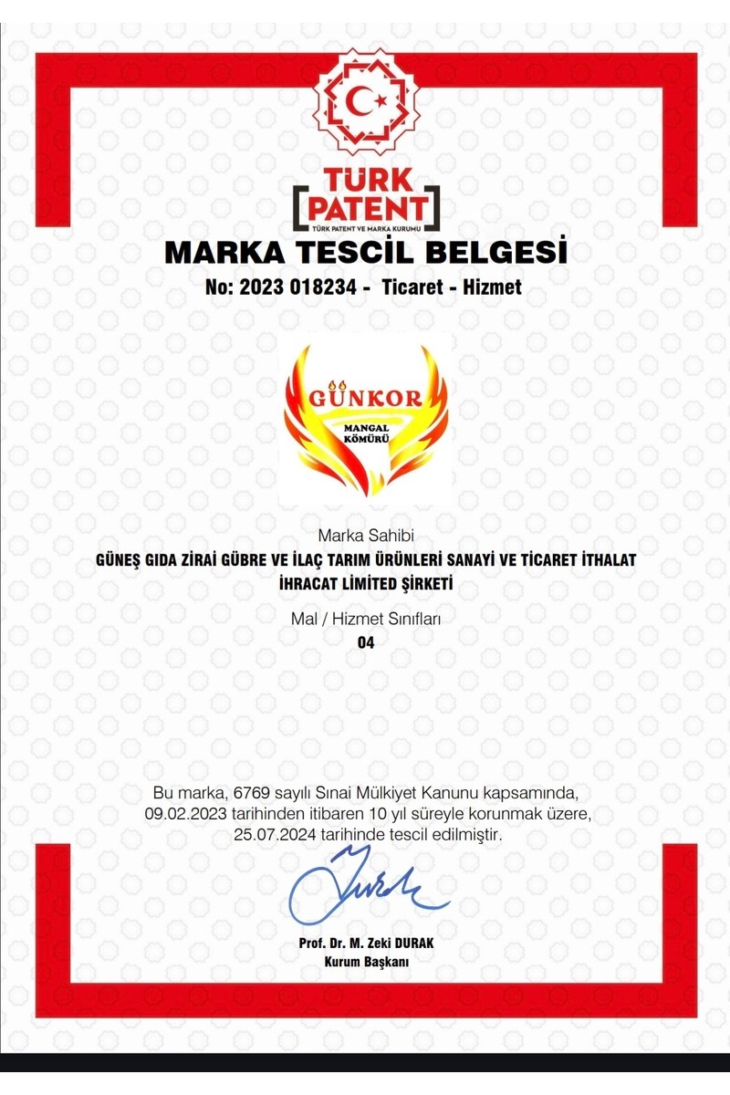 Günkor Günkor 10 KG Siyah Briket Mangal Kömürü 1 Parça Ahşap Materyal ile Yüksek Kalorili — 3. ürün görseli