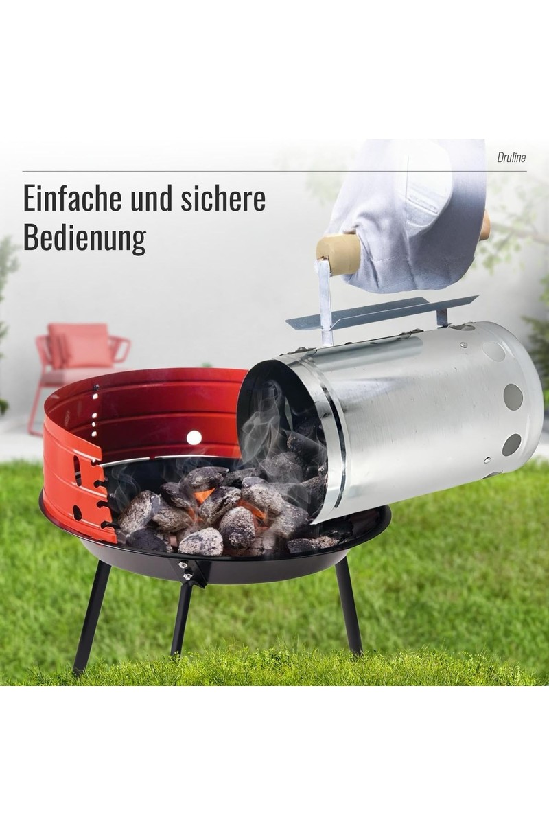Gürkan Gürkan Mangal Tutuşturma Bacası 16 cm çapında 32 cm derinlik Pratik Kullanım İçin Tasarlanmış — 2. ürün görseli