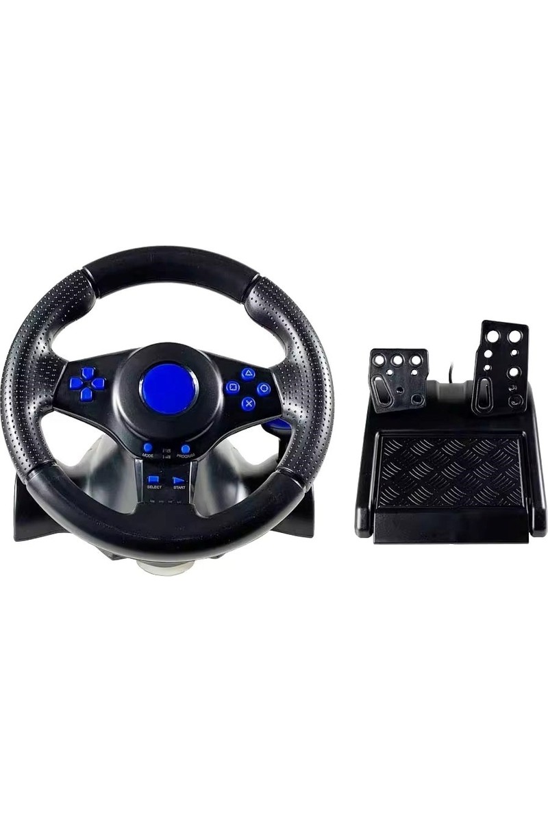 Hadron Hadron VW9803 Oyun Direksiyon Seti PS3 PS2 PC Uyumlu Titreşimli Pedal ve 180° Direksiyon Açısı — 2. ürün görseli