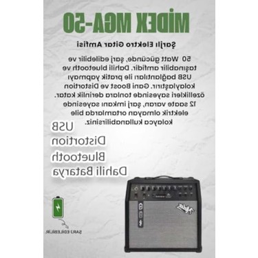Hakay Hakay 50 Watt Elektro Gitar Amfisi, USB ve Bluetooth fiyatı ve görseli