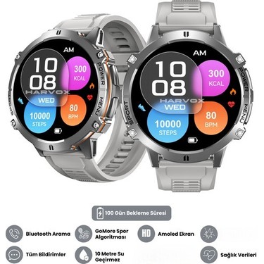 Harvox Harvox Watch X2 Pro Akıllı Saat Apple iPhone ve Android Tüm Telefonlara fiyatı ve görseli