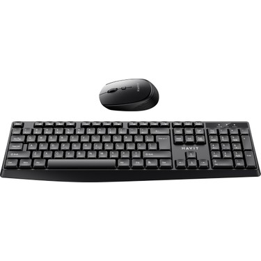 Havit Havit KB278GCM Kablosuz Türkçe Q Klavye Mouse Seti – 2.4ghz Bağlantı, Ergonomik Tasarım, Dpı Ayarlı — 2. ürün görseli